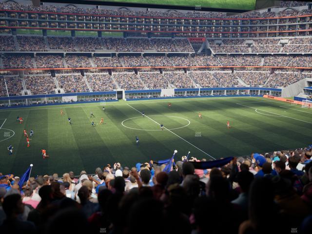 AT&T Stadium - Section C 212 Seat View