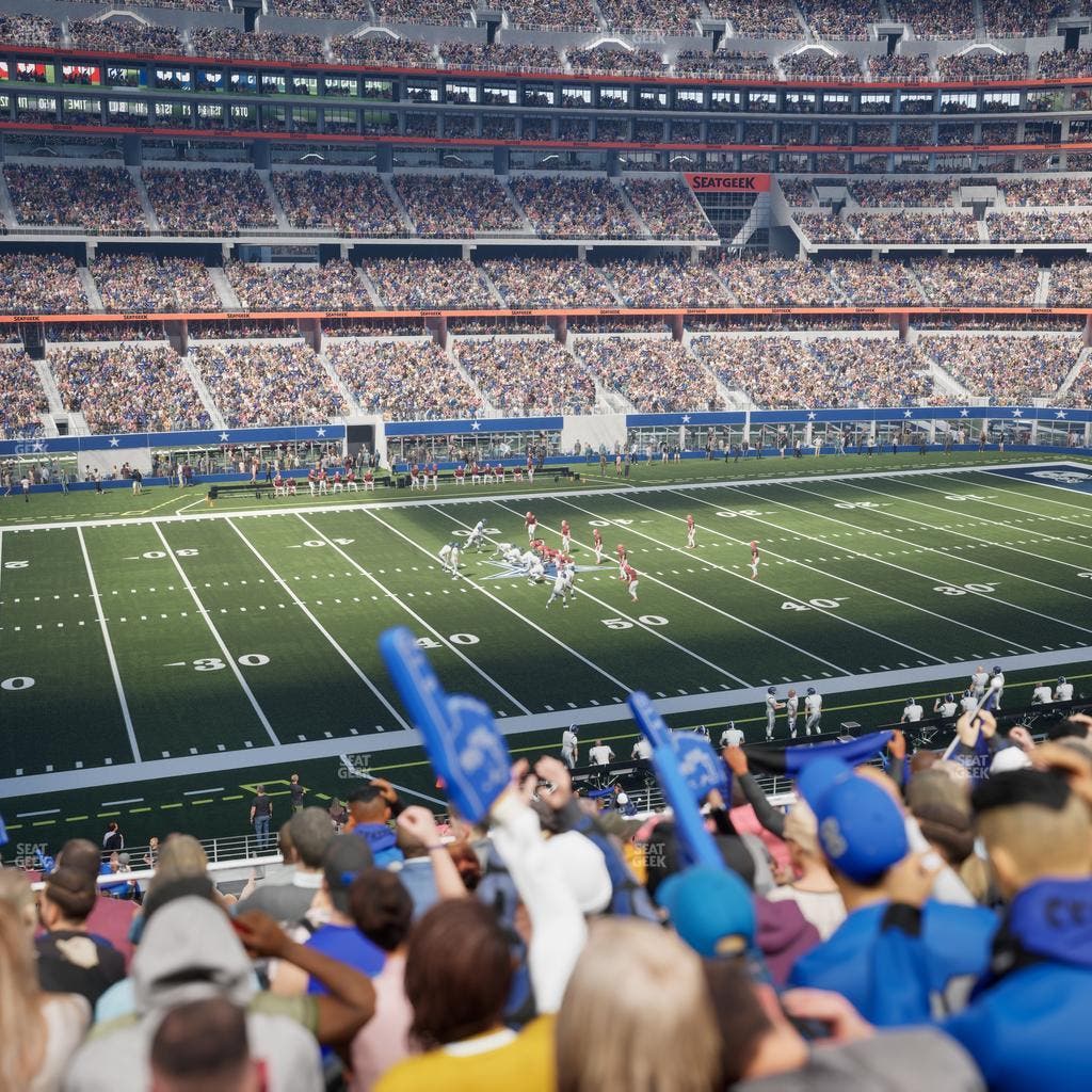 AT&T Stadium - Section C 212 Seat View