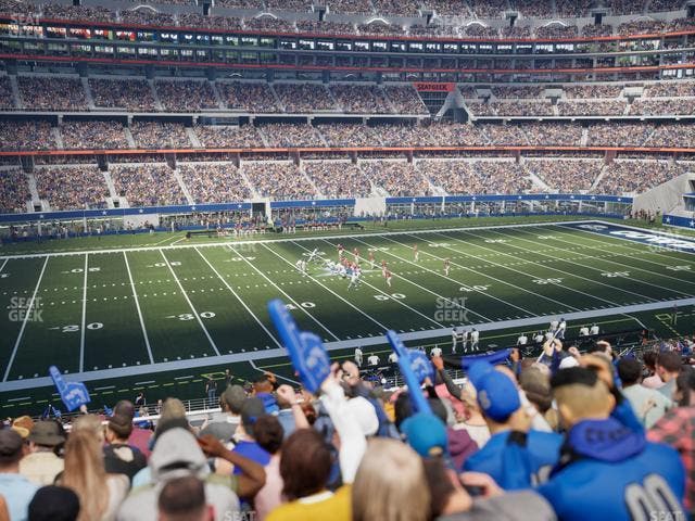 AT&T Stadium - Section C 212 Seat View
