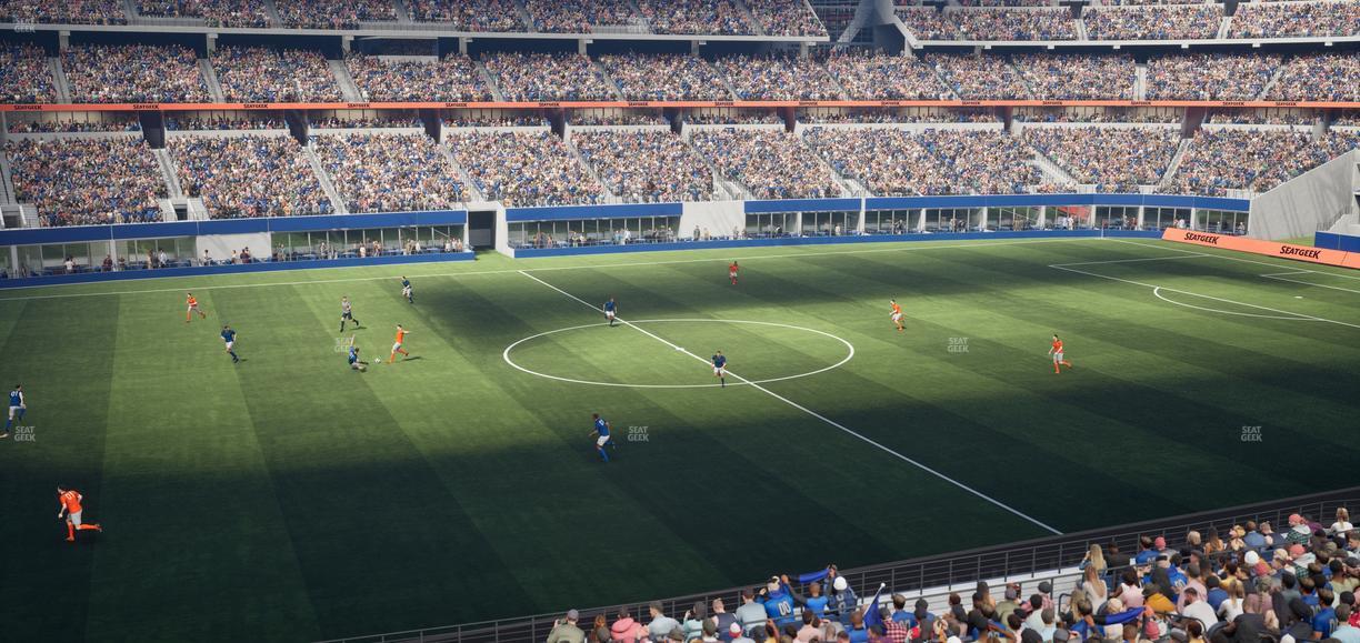 AT&T Stadium - Section C 212 Seat View