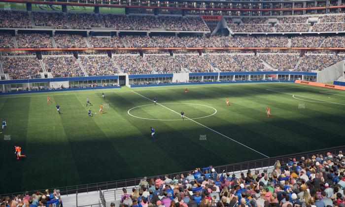 AT&T Stadium - Section C 212 Seat View