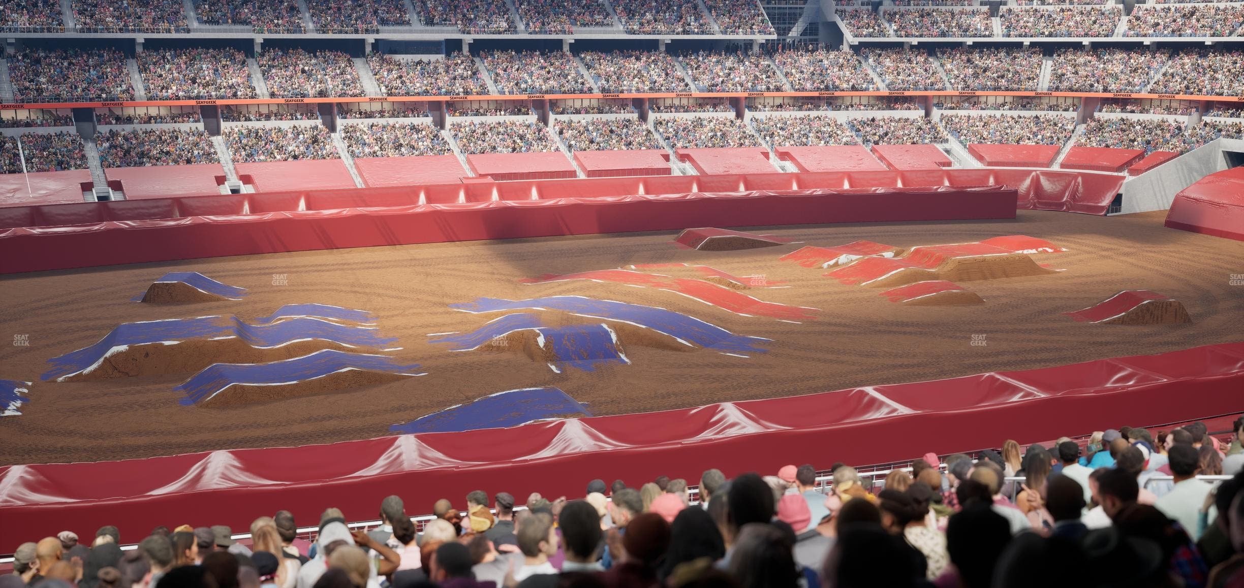 AT&T Stadium - Section C 212 Seat View
