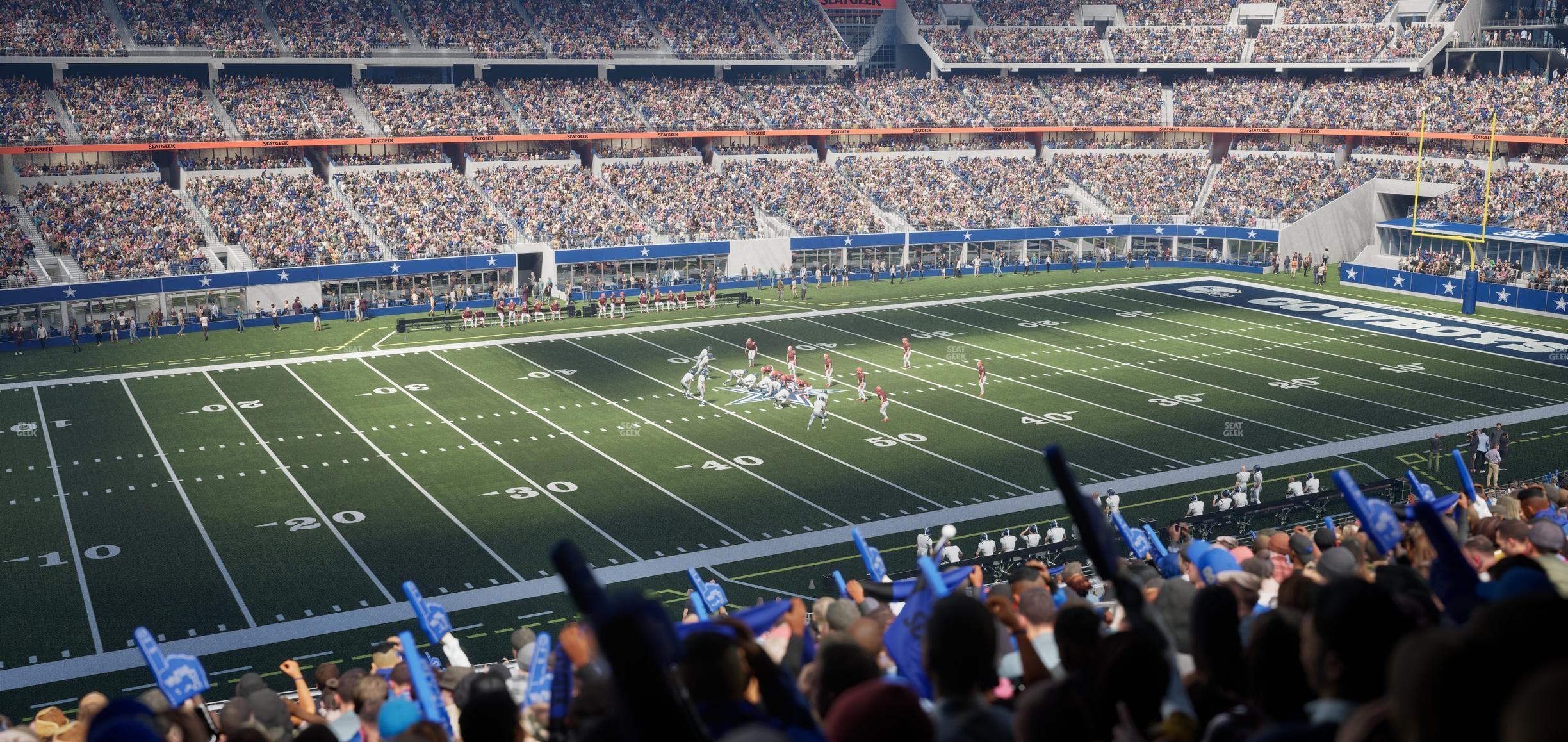 AT&T Stadium - Section C 213 Seat View