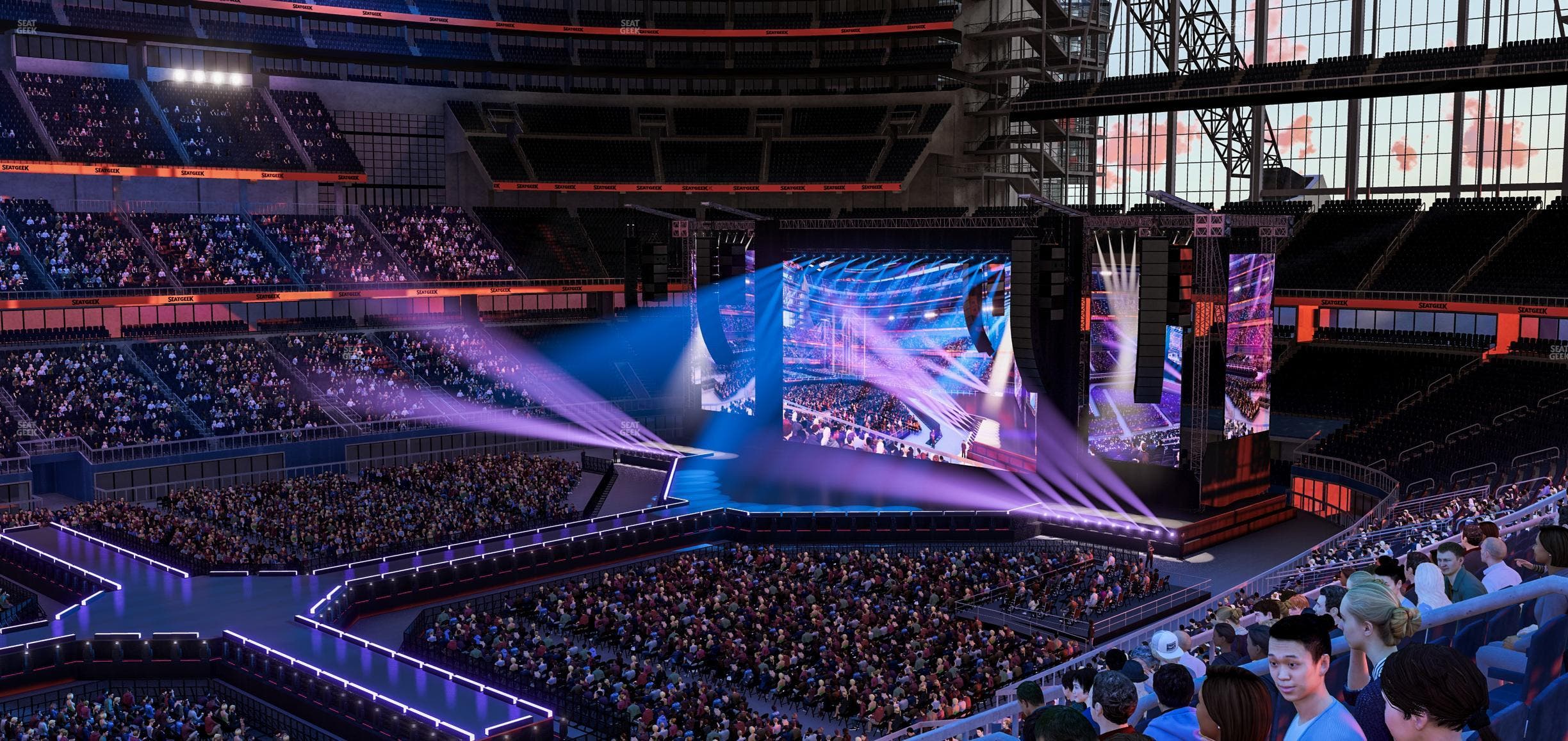 AT&T Stadium - Section C 213 Seat View