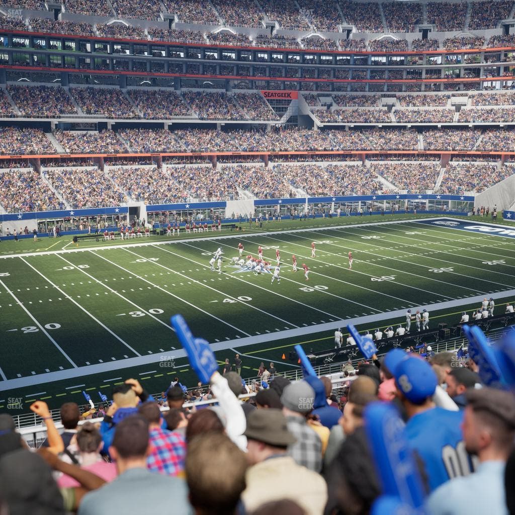 AT&T Stadium - Section C 213 Seat View