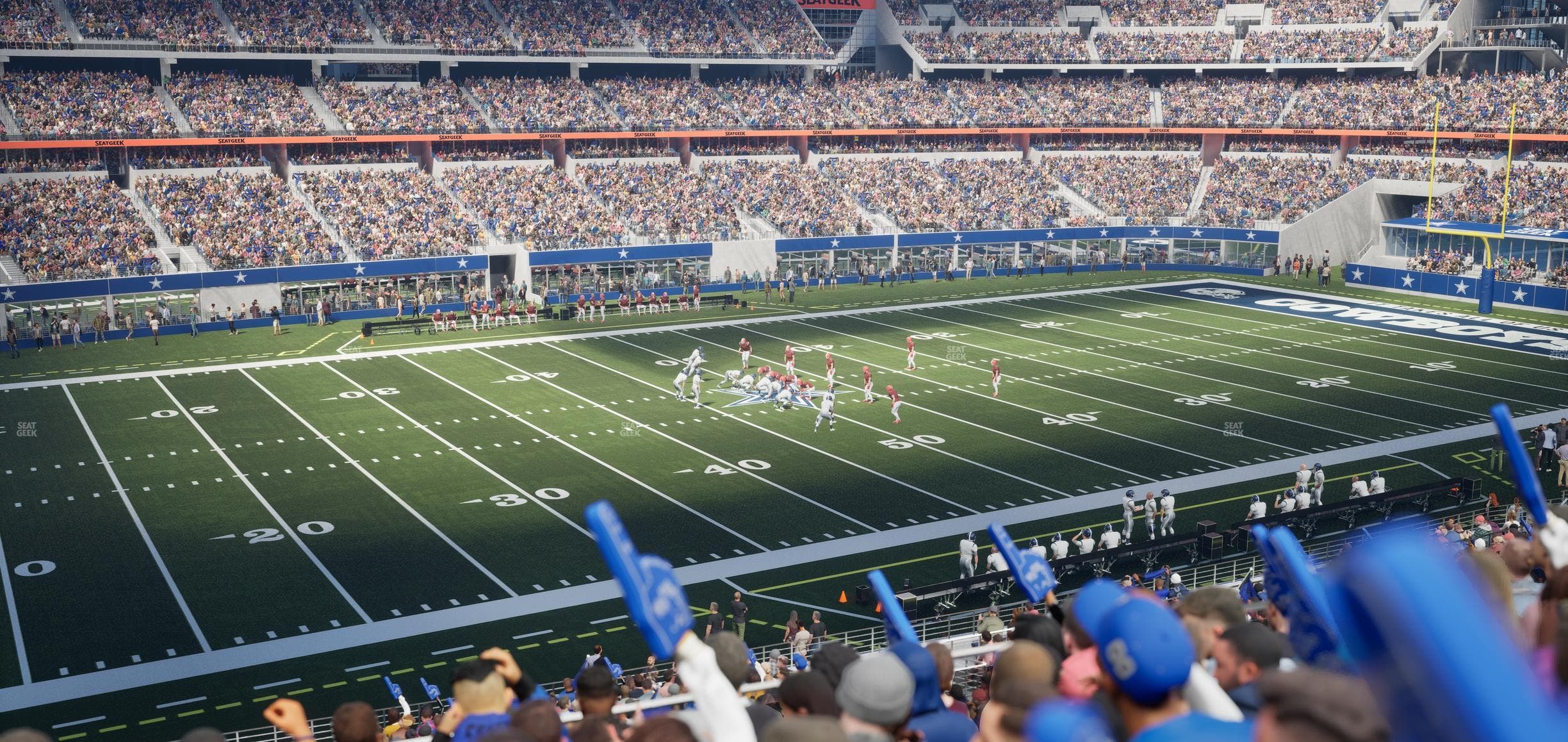 AT&T Stadium - Section C 213 Seat View