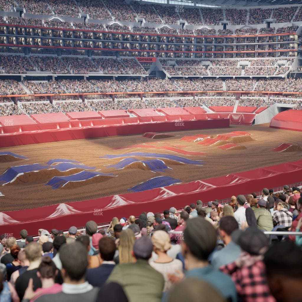 AT&T Stadium - Section C 214 Seat View