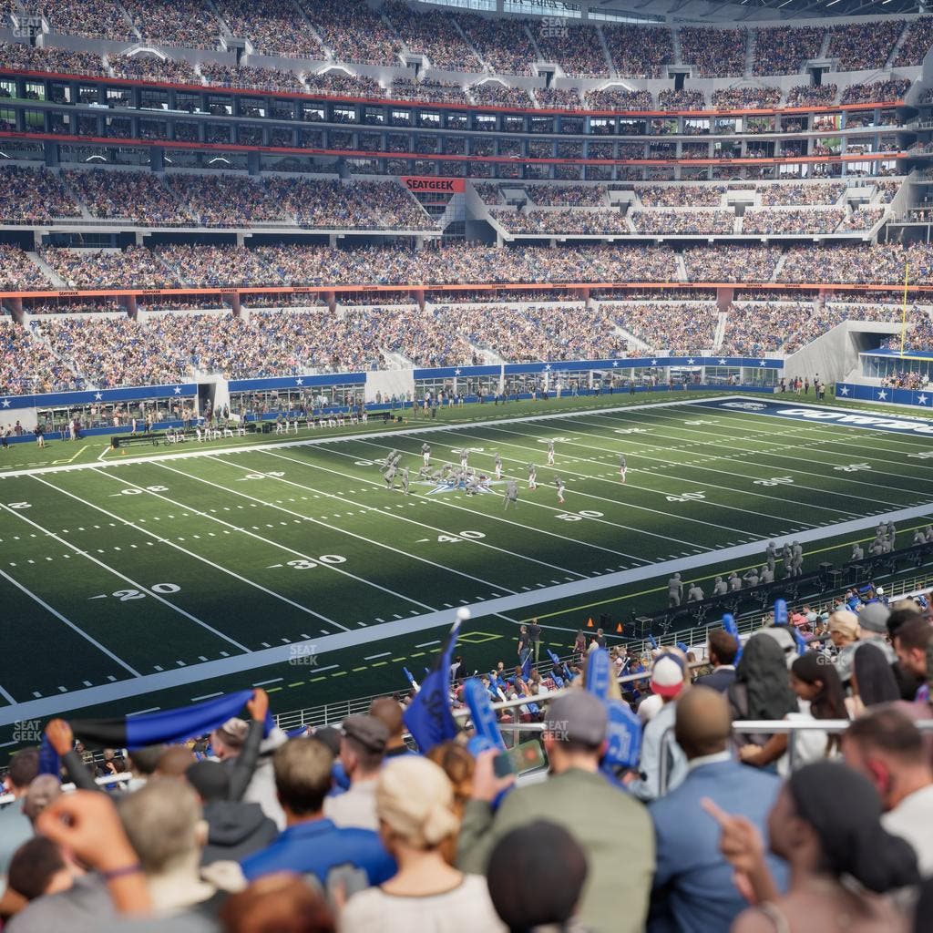 AT&T Stadium - Section C 214 Seat View