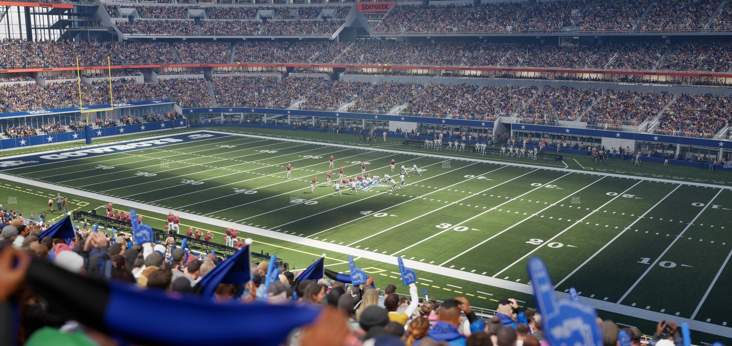 AT&T Stadium - Section C 231 Seat View