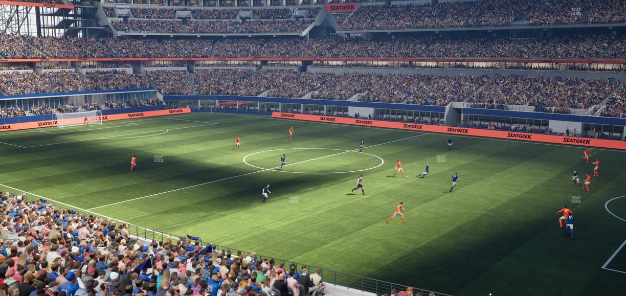 AT&T Stadium - Section C 231 Seat View