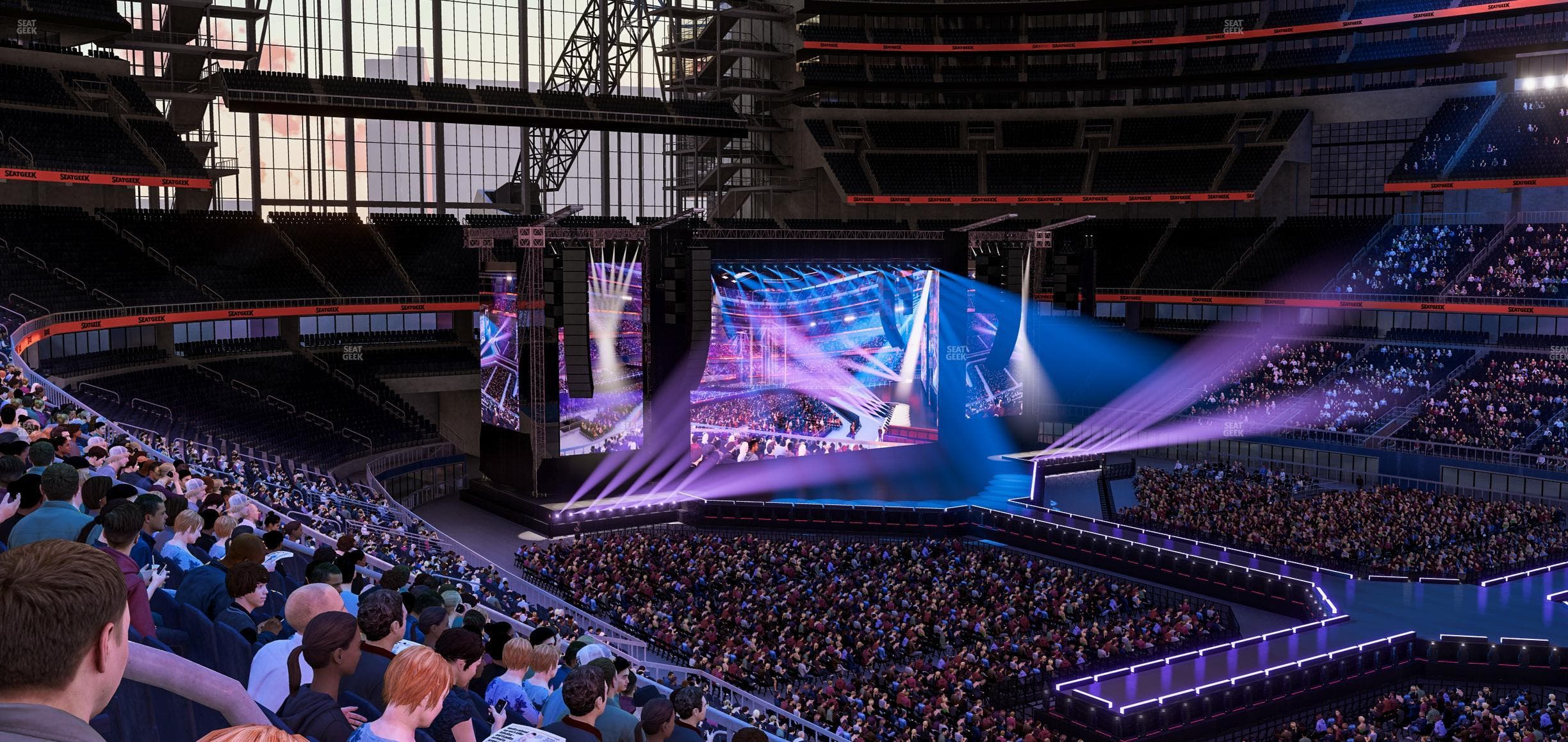 AT&T Stadium - Section C 231 Seat View