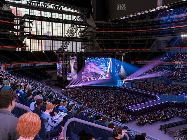 AT&T Stadium - Section C 231 Seat View