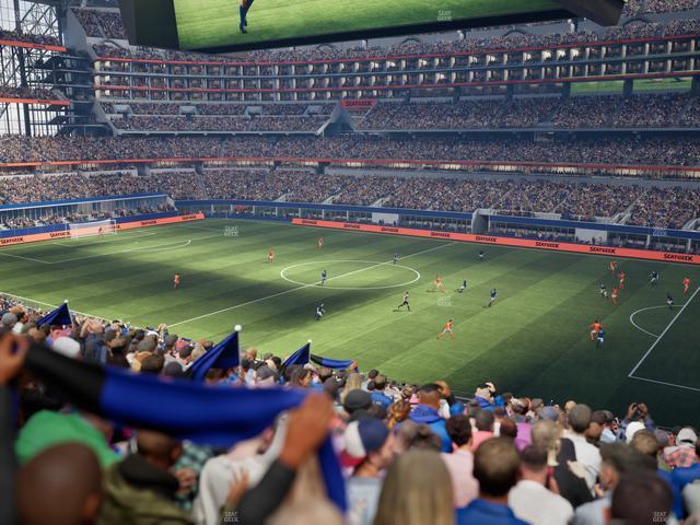 AT&T Stadium - Section C 231 Seat View