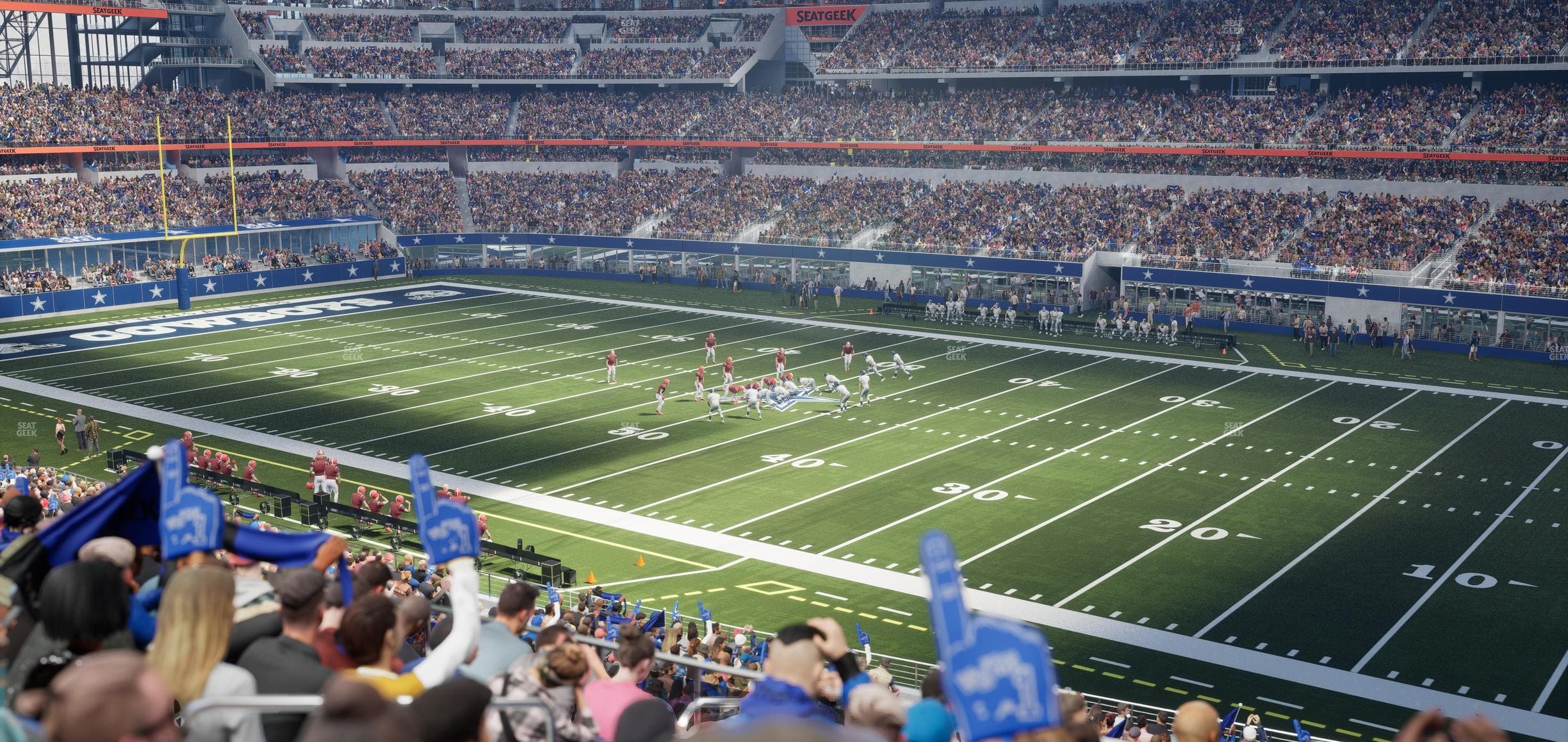 AT&T Stadium - Section C 231 Seat View