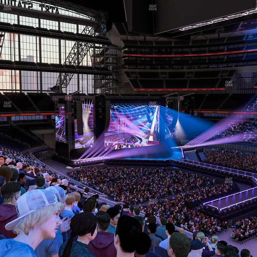 AT&T Stadium - Section C 232 Seat View
