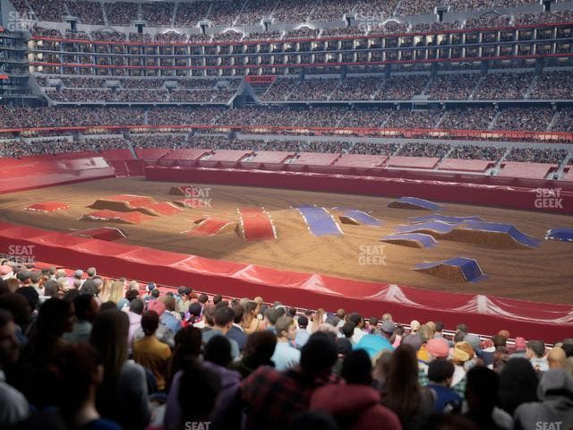 AT&T Stadium - Section C 232 Seat View