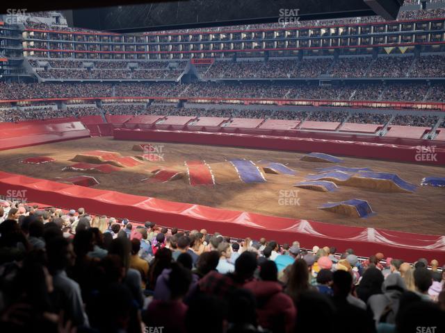 AT&T Stadium - Section C 232 Seat View AT&T Stadium - Section C 232 Seat View