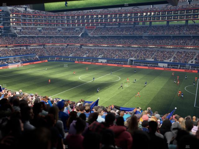 AT&T Stadium - Section C 232 Seat View