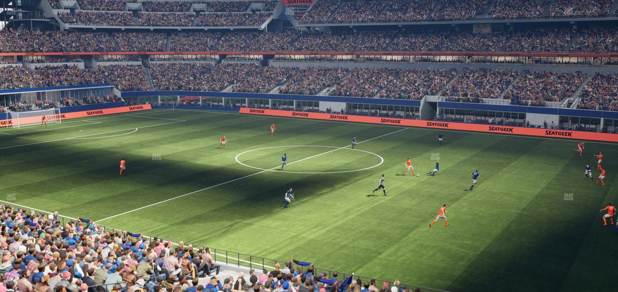 AT&T Stadium - Section C 232 Seat View