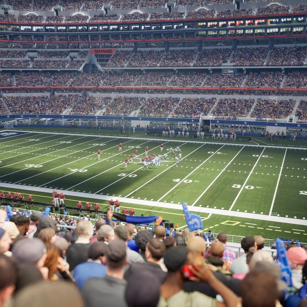 AT&T Stadium - Section C 233 Seat View