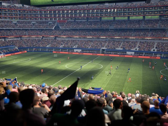 AT&T Stadium - Section C 233 Seat View