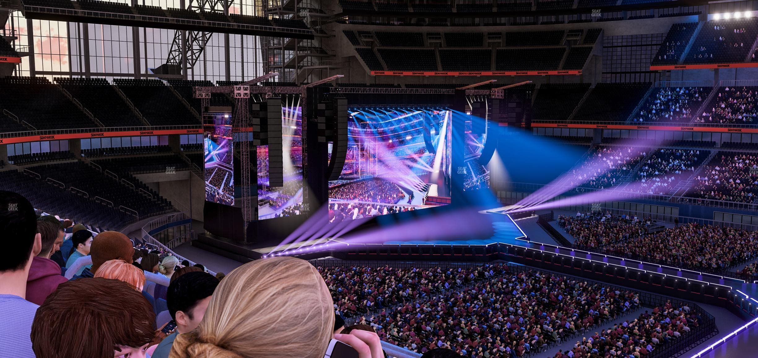 AT&T Stadium - Section C 233 Seat View