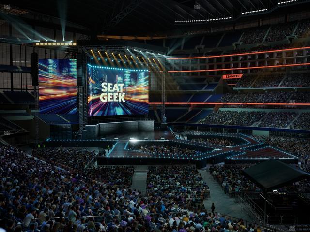 AT&T Stadium - Section C 233 Seat View
