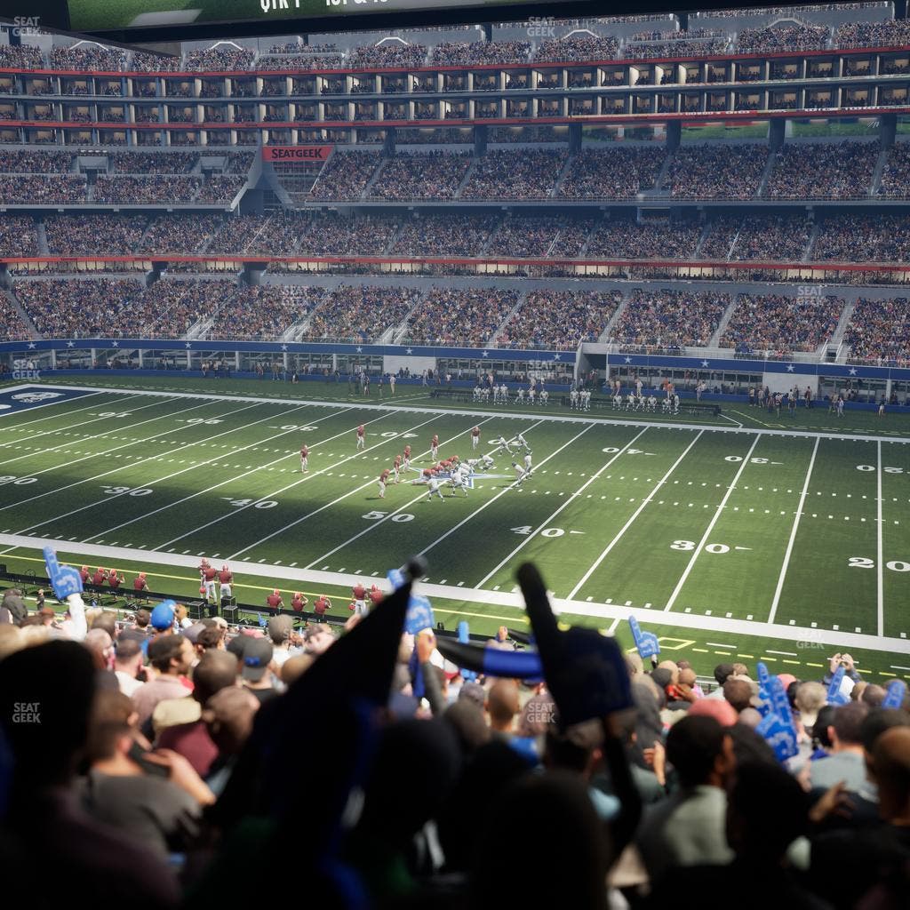 AT&T Stadium - Section C 233 Seat View