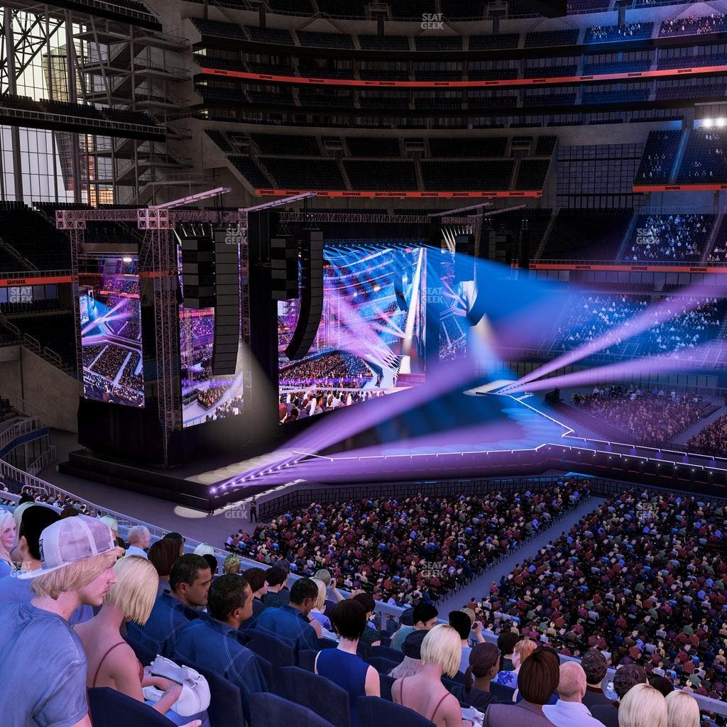 AT&T Stadium - Section C 235 Seat View