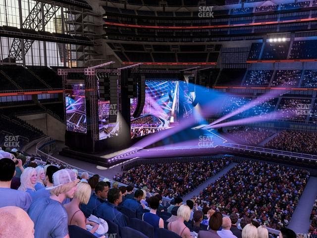 AT&T Stadium - Section C 235 Seat View