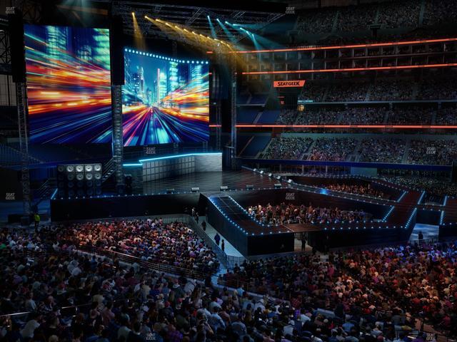 AT&T Stadium - Section C 235 Seat View