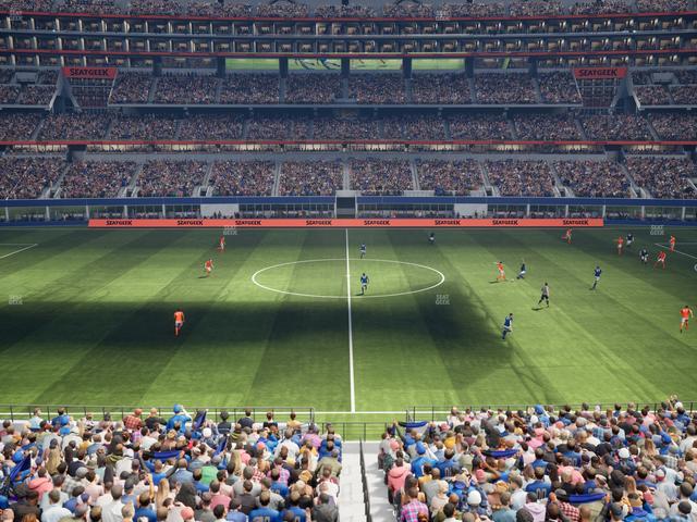 AT&T Stadium - Section C 235 Seat View