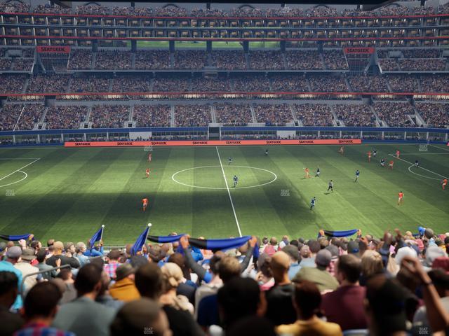 AT&T Stadium - Section C 235 Seat View