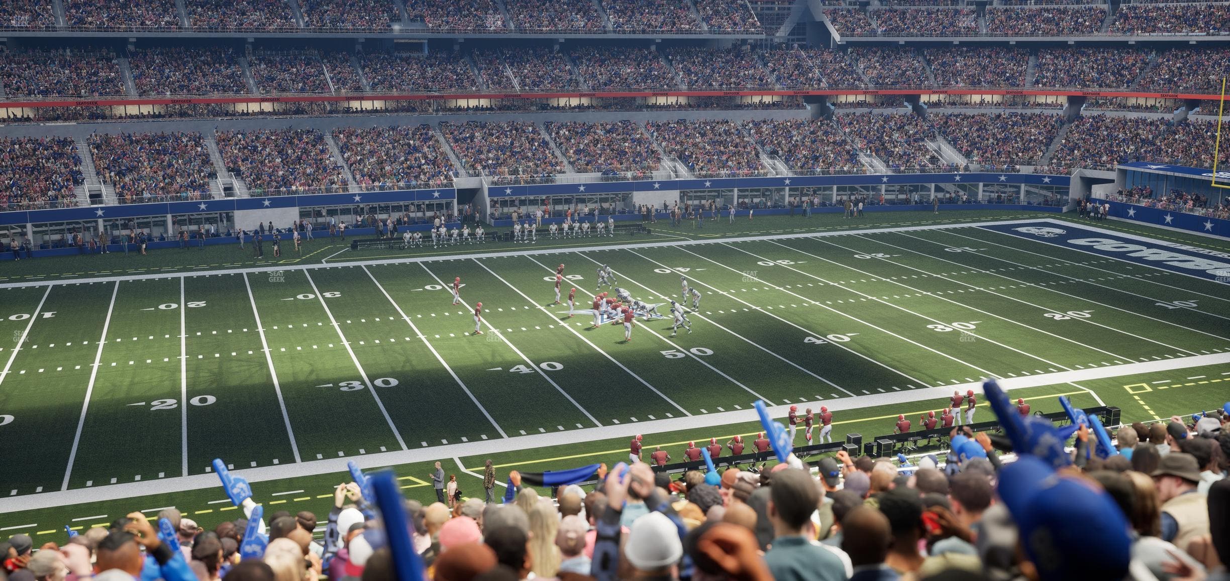 AT&T Stadium - Section C 237 Seat View