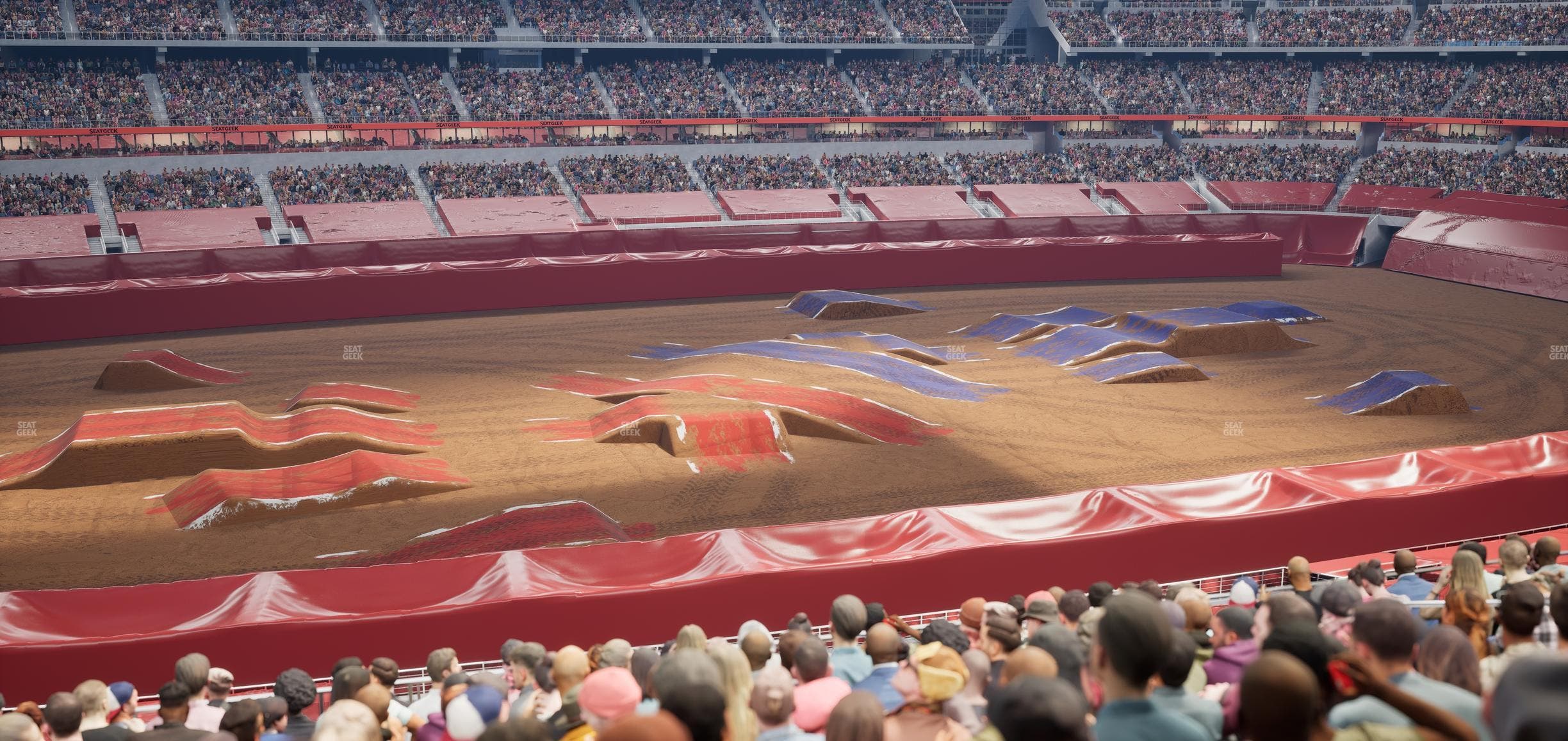 AT&T Stadium - Section C 237 Seat View