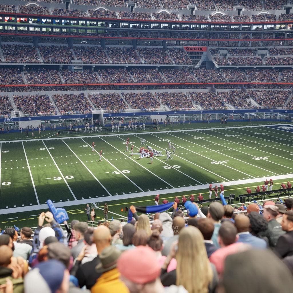 AT&T Stadium - Section C 237 Seat View