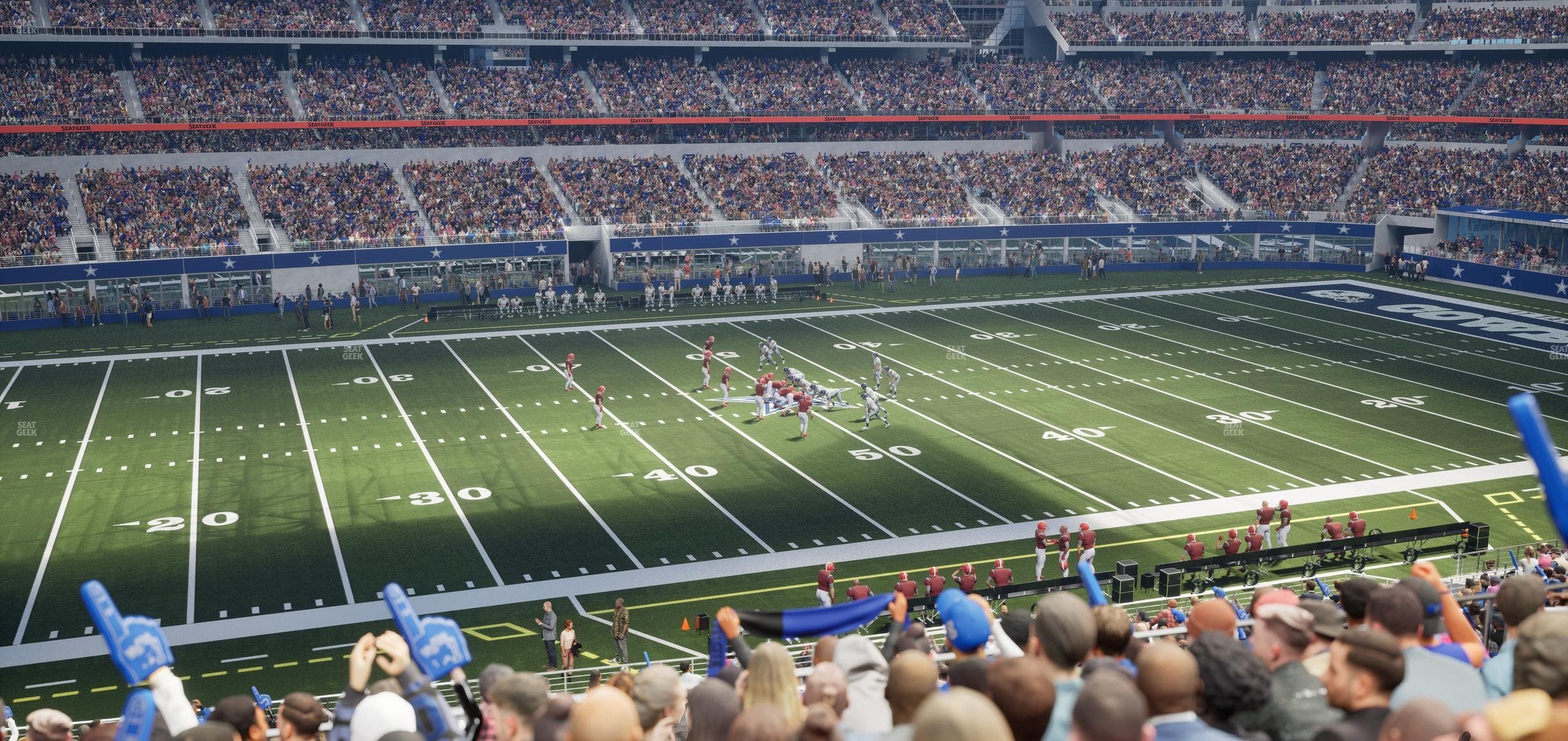 AT&T Stadium - Section C 237 Seat View