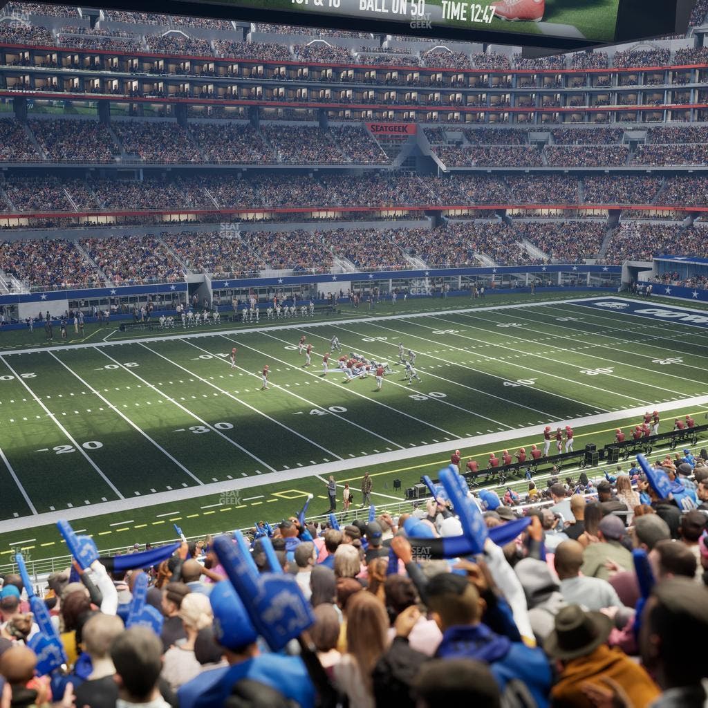 AT&T Stadium - Section C 238 Seat View