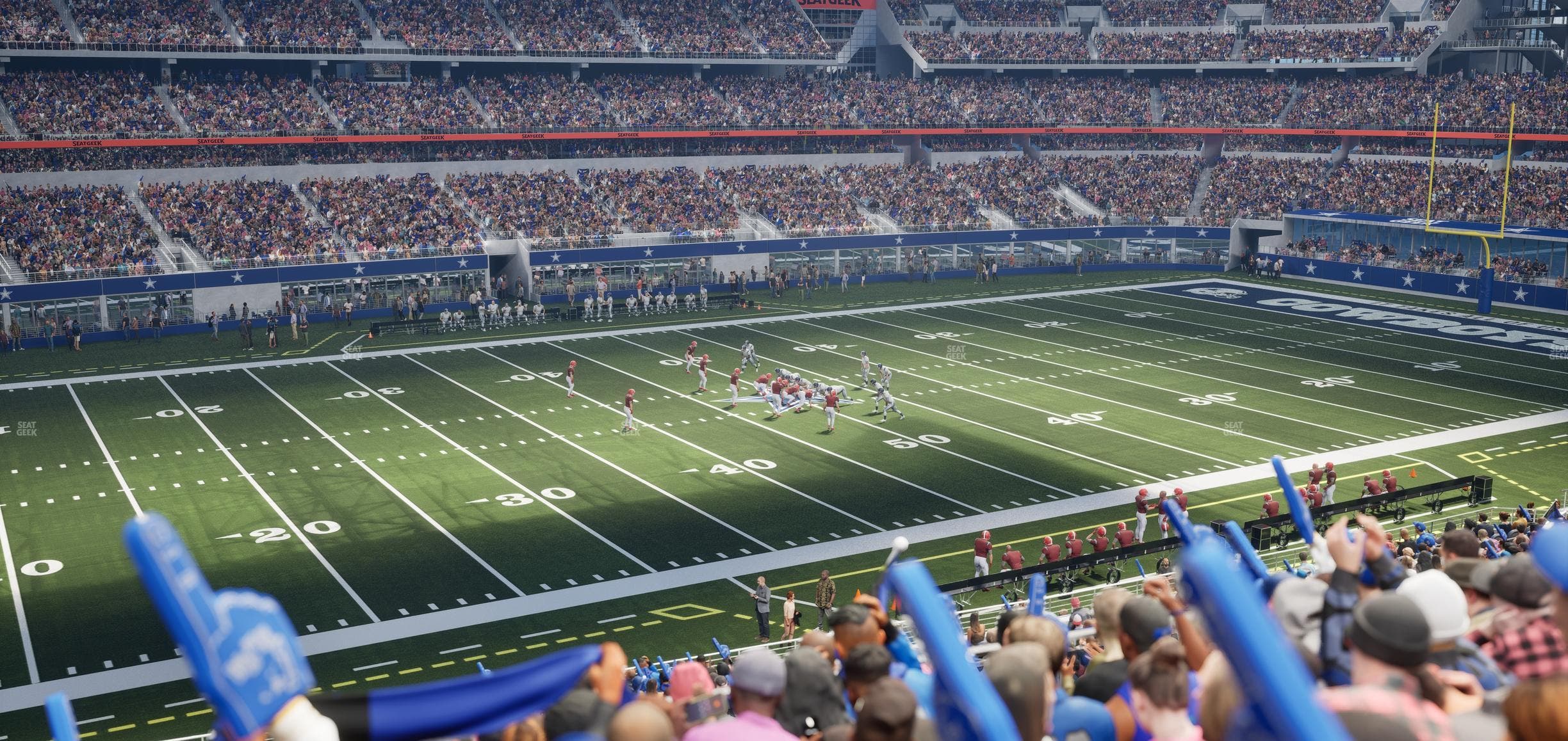 AT&T Stadium - Section C 238 Seat View