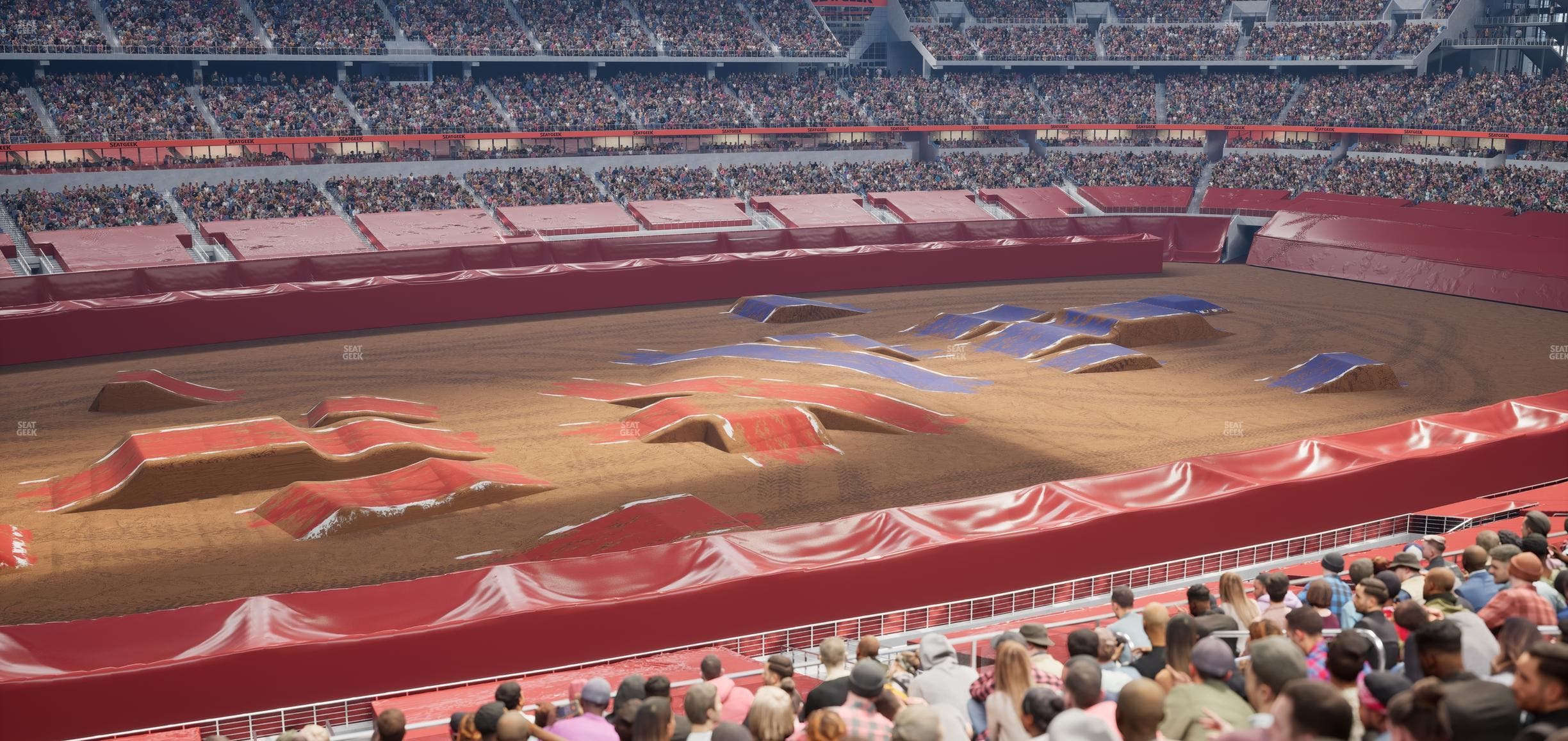 AT&T Stadium - Section C 238 Seat View