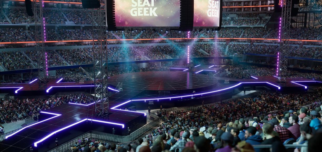 AT&T Stadium - Section C 239 Seat View