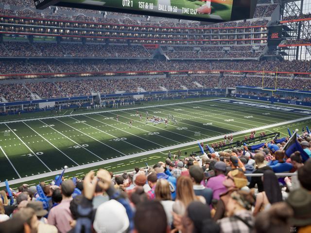 AT&T Stadium - Section C 239 Seat View