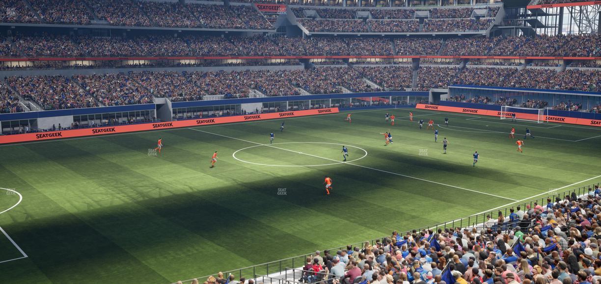 AT&T Stadium - Section C 239 Seat View