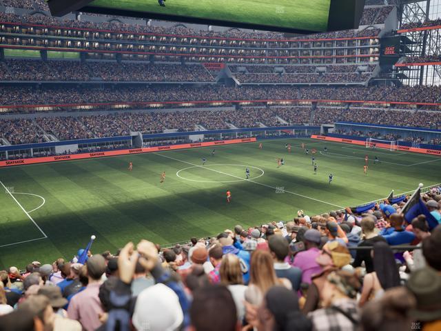 AT&T Stadium - Section C 239 Seat View