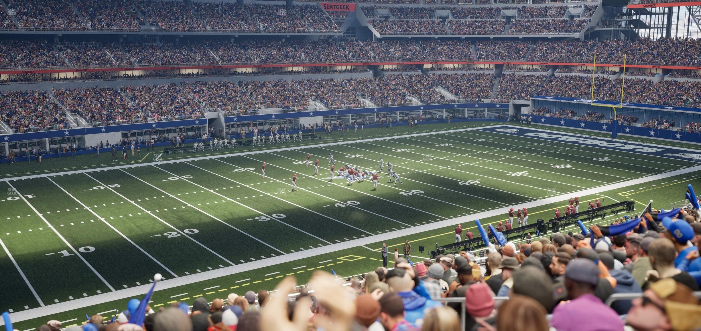 AT&T Stadium - Section C 239 Seat View