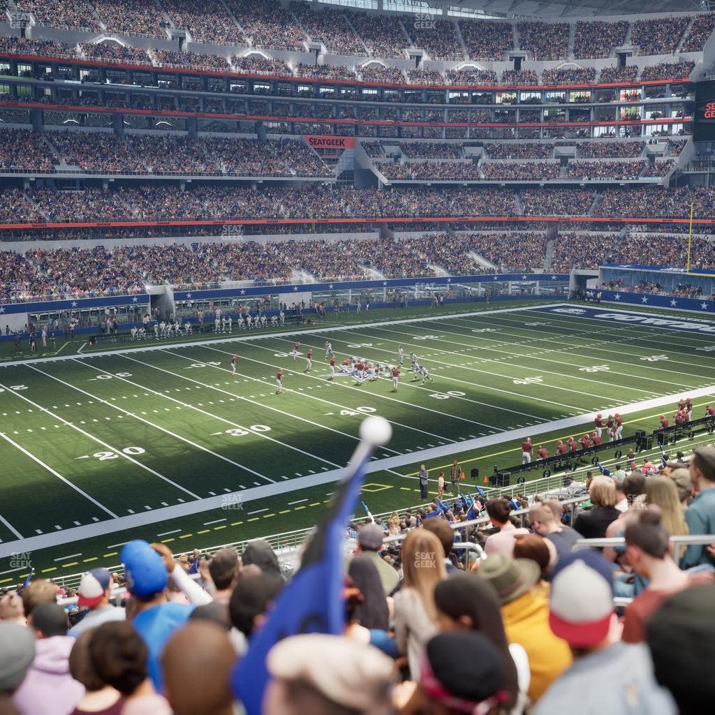 AT&T Stadium - Section C 239 Seat View