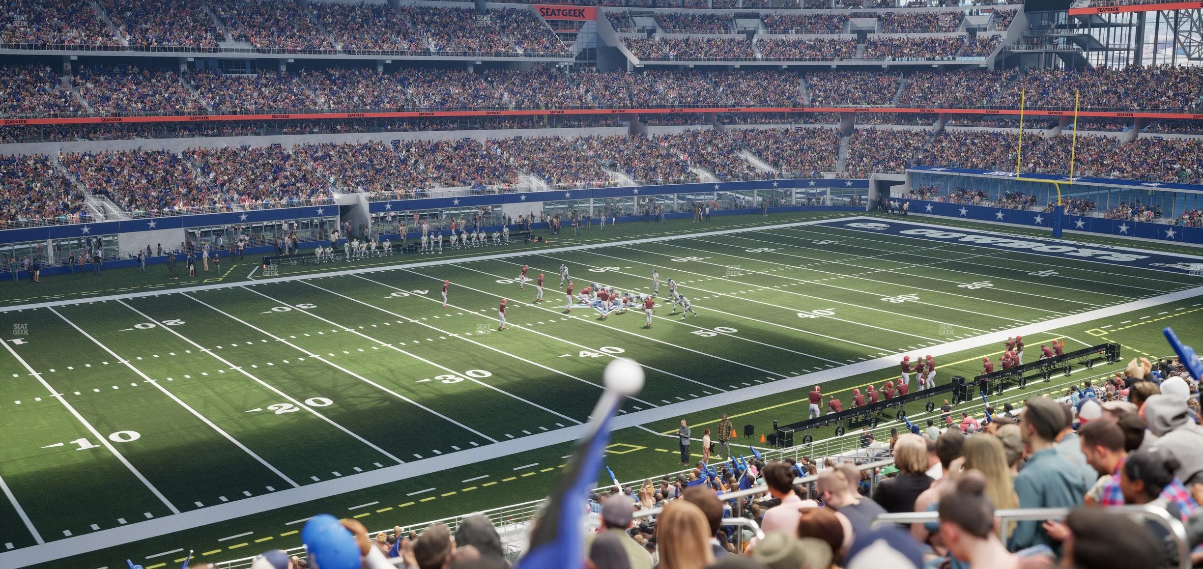 AT&T Stadium - Section C 239 Seat View