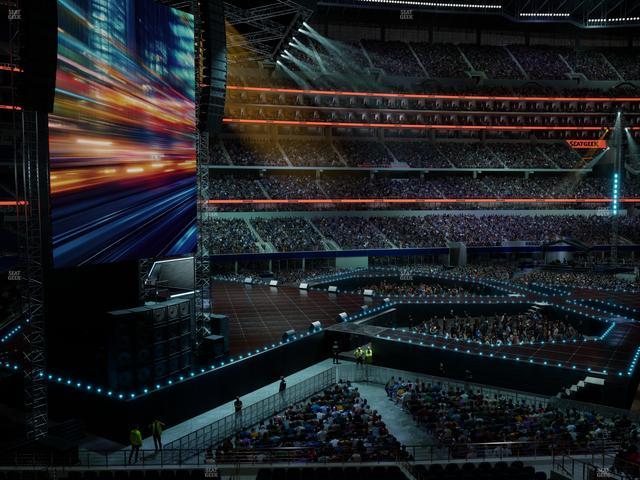 AT&T Stadium - Section C 239 Seat View
