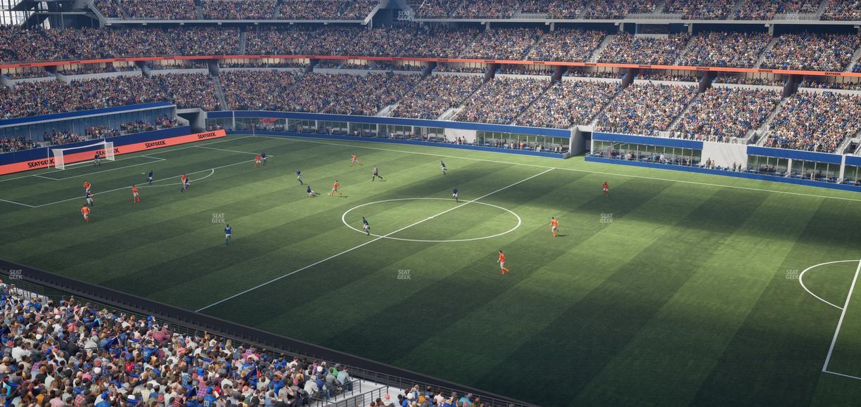 AT&T Stadium - Section C 307 Seat View