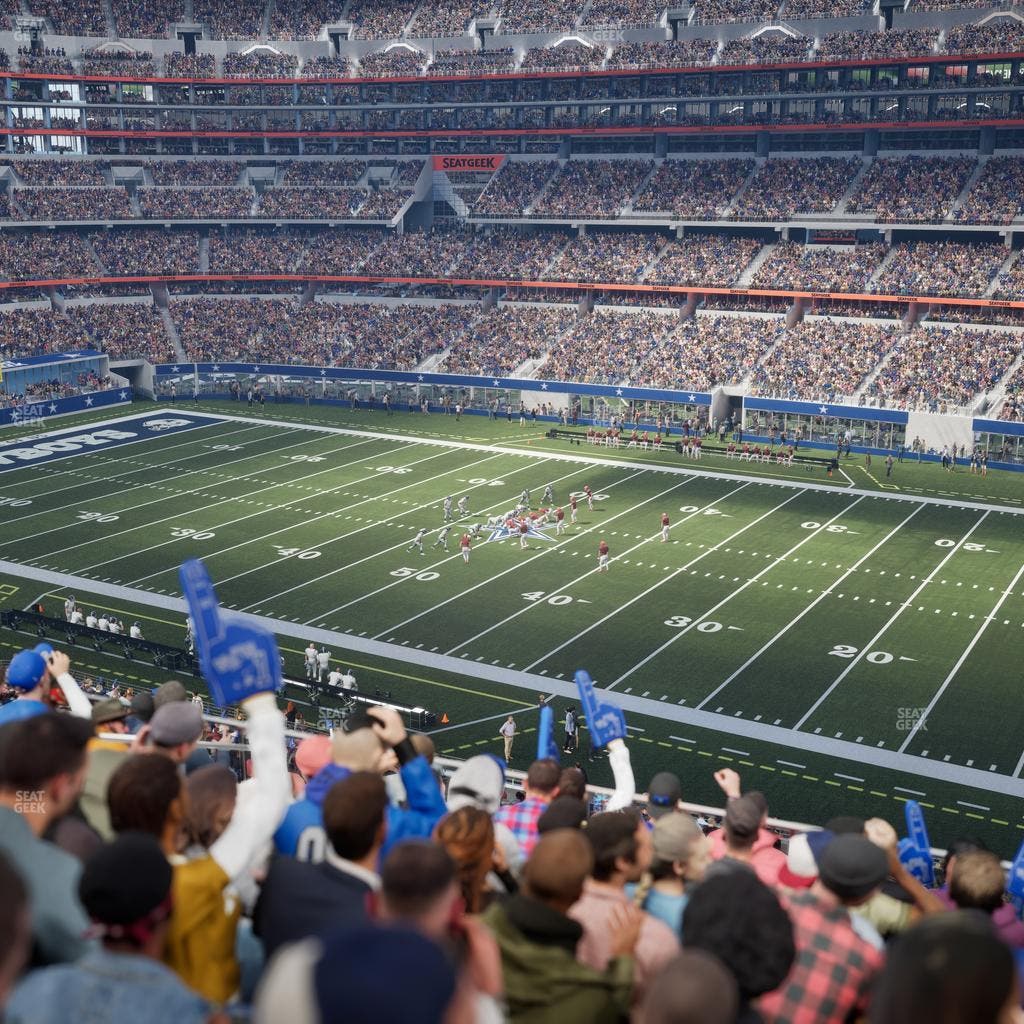 AT&T Stadium - Section C 307 Seat View